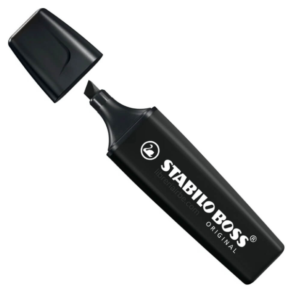 STABILO RESALTADOR NATURE NEGRO - Imagen 2